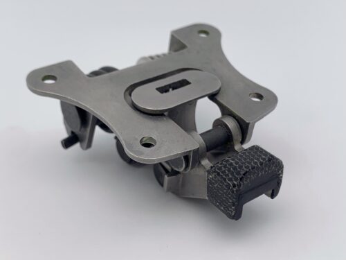 Latch Assembly Over Molded With Fabric Reinforced Rubber Latch Assembly Over Molded With Fabric Reinforced Rubber